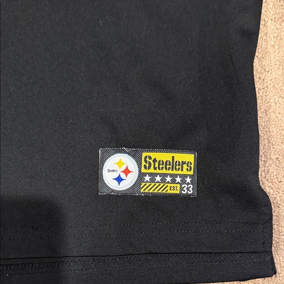 NFL Steelers Kids Black Pullover Hoodie - Picture 3 of 6